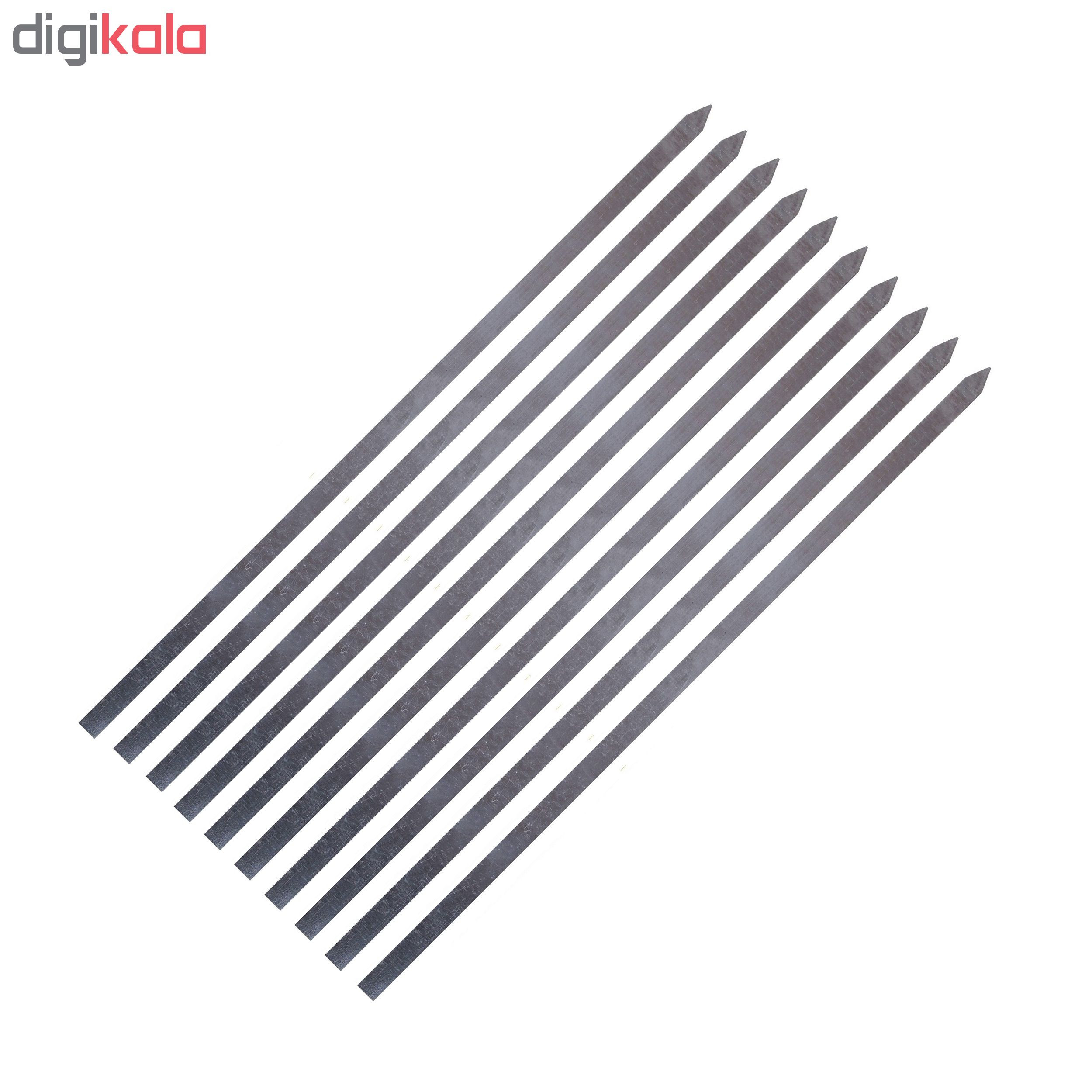 سیخ جوجه کباب مدل A100 بسته 10 عددی