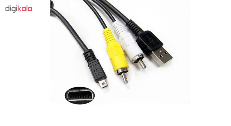 کابل رابط Mini USB به AV/USB مدل 004 مخصوص دوربین نیکون