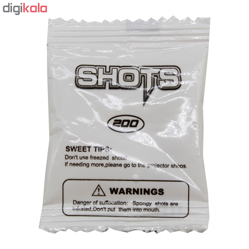 تیر ژله ای مدل K1-Shots-1149 بسته 2000 عددی تیر ژله ای مدل K1-Shots-1149 بسته 2000 عددی