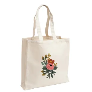 کیف رودوشی پارچه ای طرح گل فندقی مدل 70