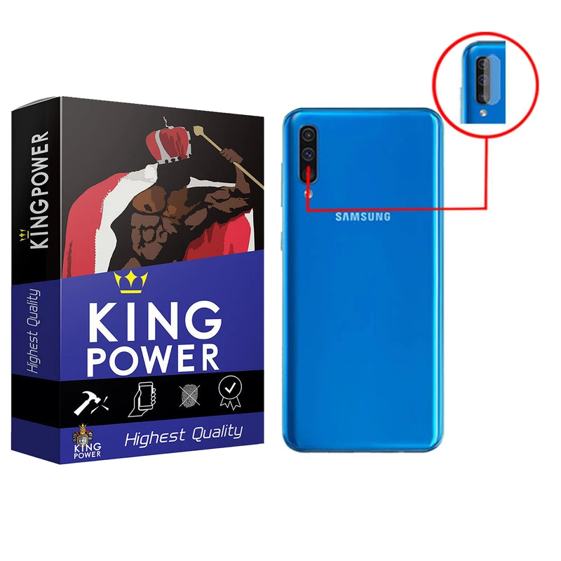 محافظ لنز دوربین کینگ پاور مدل KP مناسب برای گوشی موبایل سامسونگ Galaxy A50