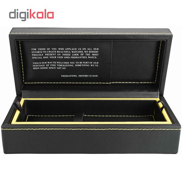 ساعت مچی عقربه ای مردانه فرومنتیل کد GMT W01 قیمت و خرید ساعت مچی عقربه ای مردانه فرومنتیل کد GMT W01