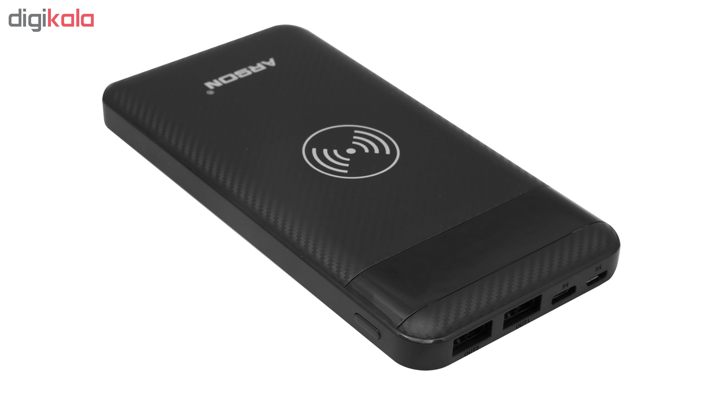 شارژر همراه بی سیم آرسون مدل AN-W10 ظرفیت 10000میلی آمپر ساعت