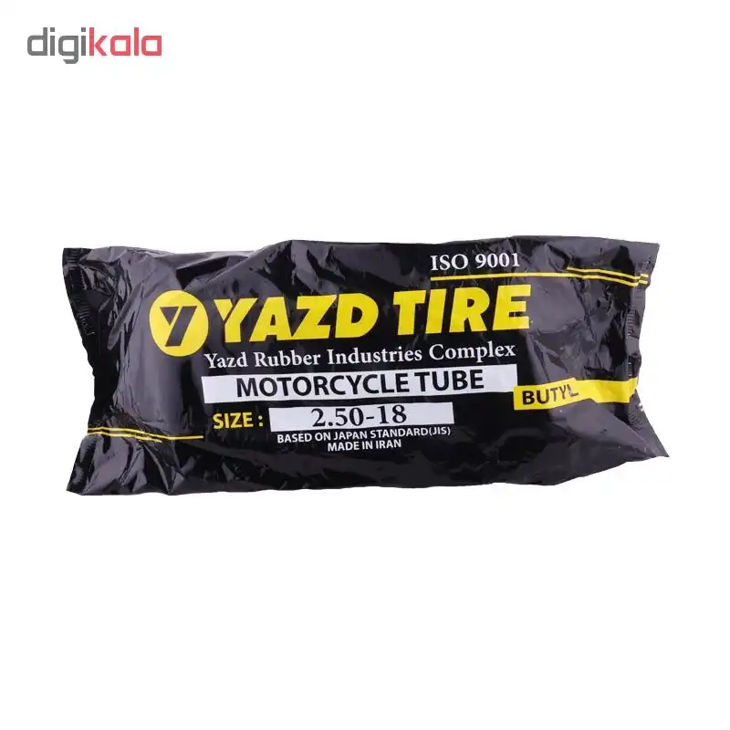 تیوب موتور سیکلت یزد تایر مدل TM02 سایز 18-250