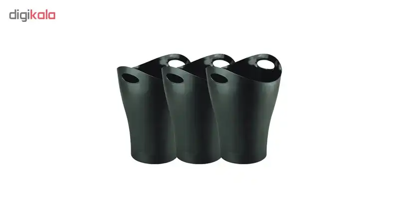 سطل زباله اداری کد 602 بسته 3 عددی