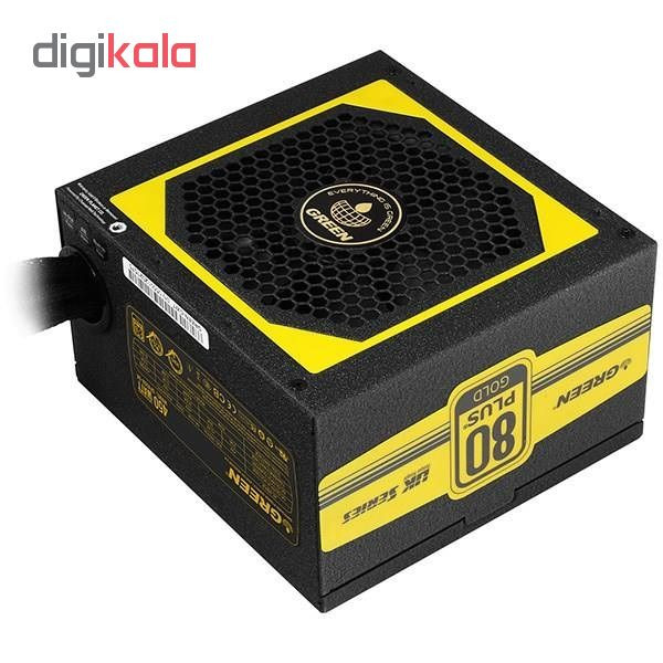 منبع تغذیه کامپیوتر گرین مدل GP650A-UK 2