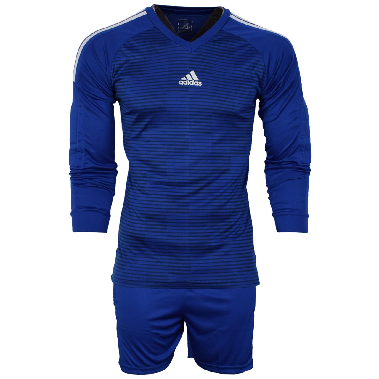 ست پیراهن و شورت ورزشی مردانه طرح دروازبانی فوتبال مدل A01 رنگ آبی                     غیر اصل