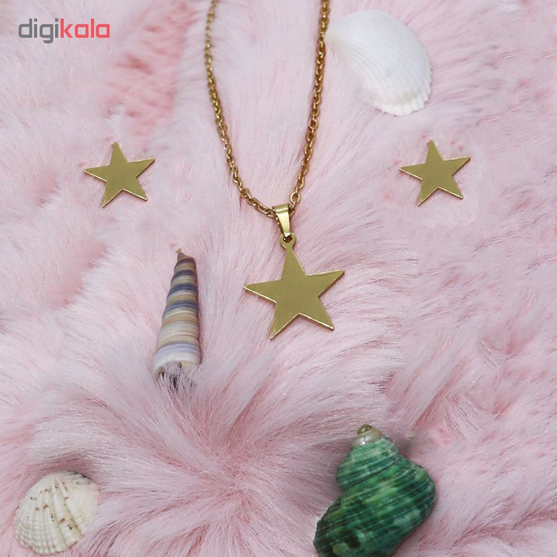 نیم ست زنانه طرح ستاره کد fl4090