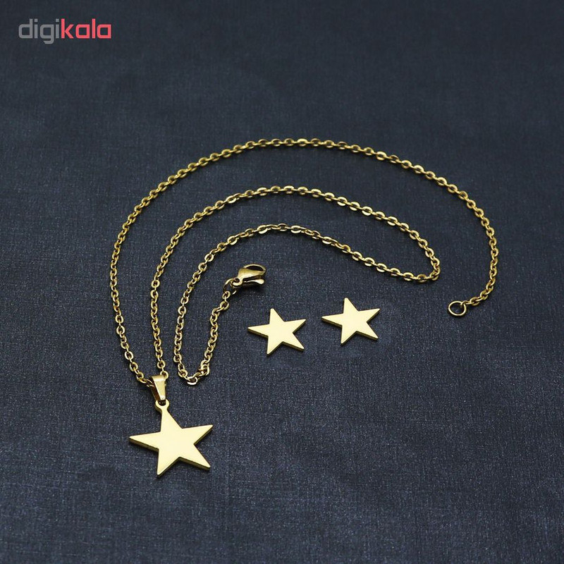 نیم ست زنانه طرح ستاره کد fl4090