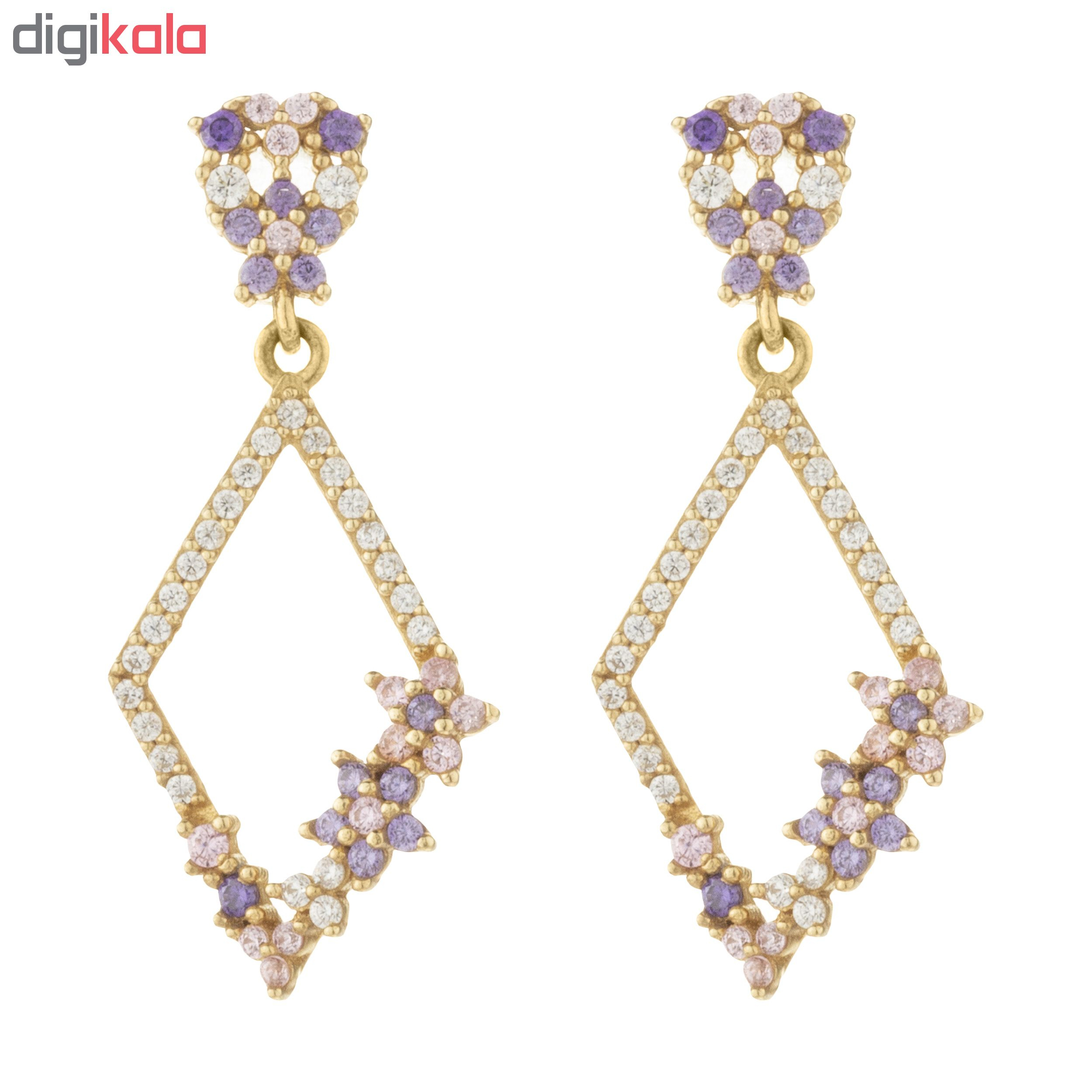 گوشواره طلا 18 عیار زنانه مدل TA184