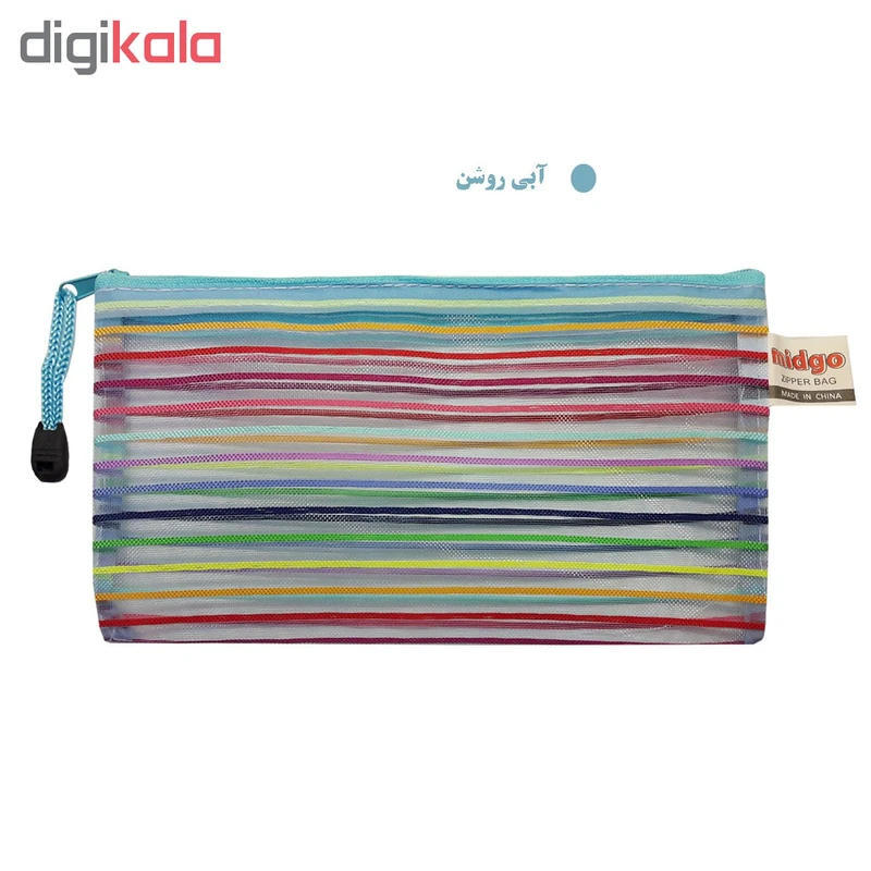 عکس شماره 7 : جامدادی میدگو طرح راه راه کد 110655