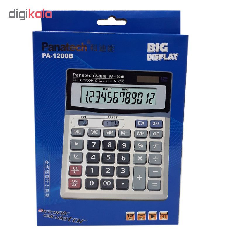 ماشین حساب پاناتک مدل PA-1200B 1