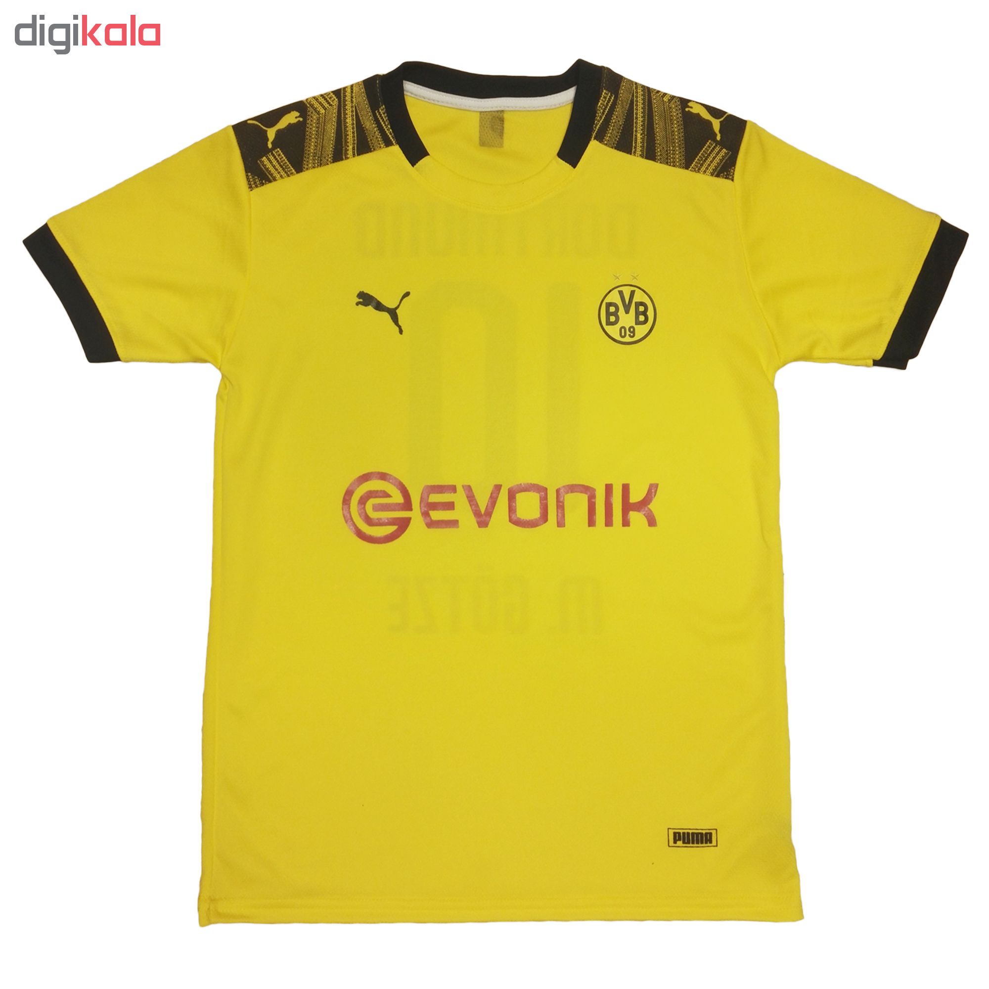 ست پیراهن و شورت ورزشی پسرانه طرح دورتموند مدل 2020-Dortmund