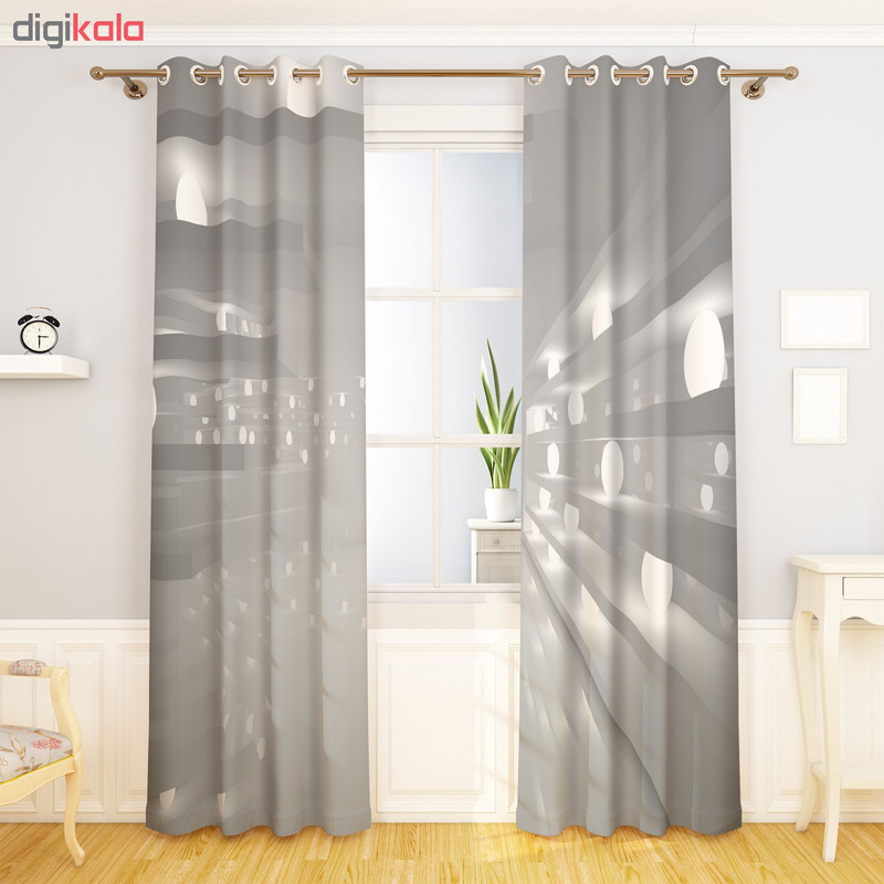 پرده نیروانا مدل pl679 سایز 280 × 140 سانتی متر
