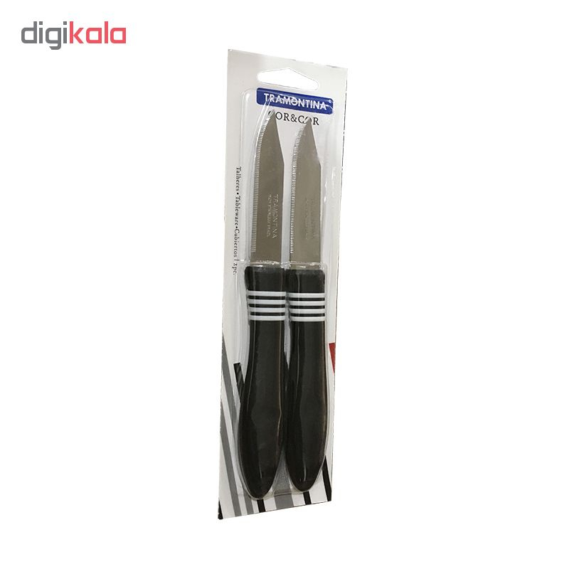 کارد میوه خوری ترامونتینا کد 23464  بسته 2 عددی