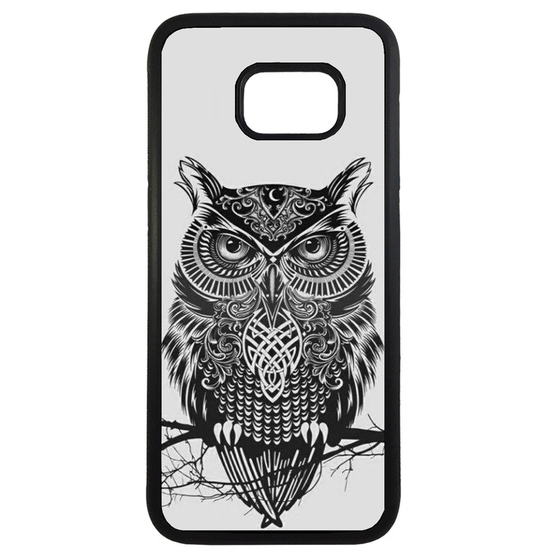 کاور طرح جغد کد 11054094032 مناسب برای گوشی موبایل سامسونگ galaxy s7 edge
