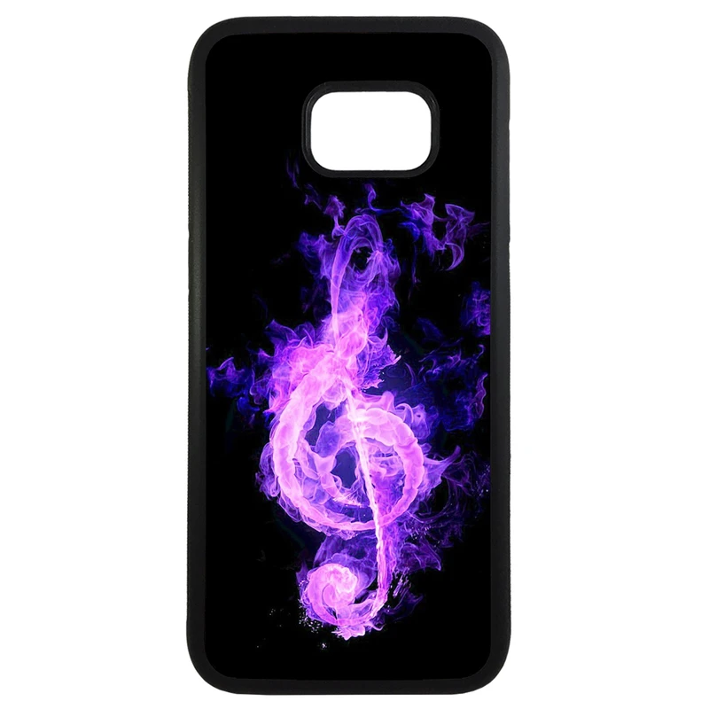 کاور طرح موسیقی کد 11054094041 مناسب برای گوشی موبایل سامسونگ galaxy s7 edge