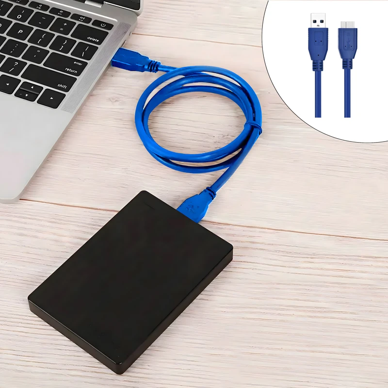 کابل هارد اکسترنال 3.0 USB مدل AM طول 0.60 متر