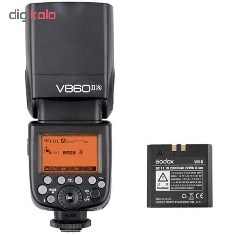 فلاش دوربین گودکس مدل Li-Ion-V860-IIS