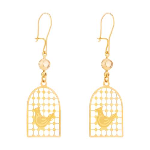 گوشواره طلا 18 عیار زنانه مدل TA194