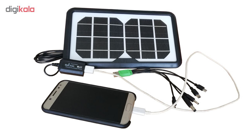 شارژر خورشیدی سی سی لمپ مدل CL-650