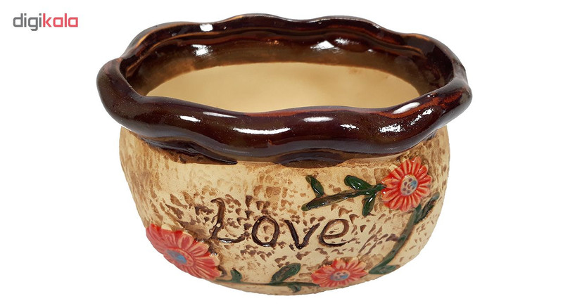 گلدان طرح love کد 110