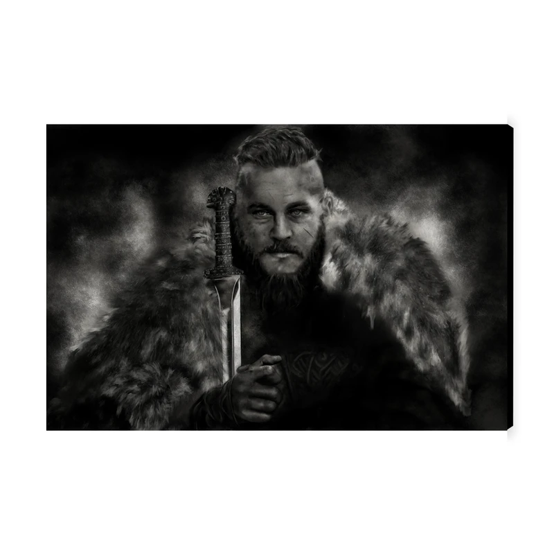 تابلو شاسی طرح ragnar lothbrok مدل AS905