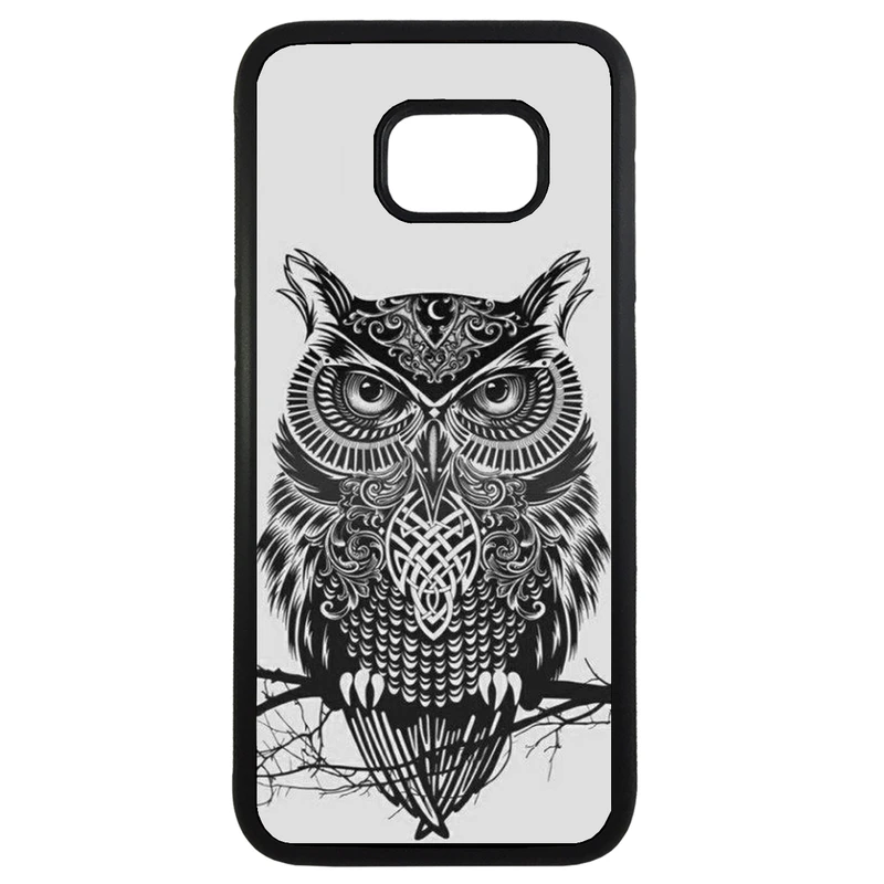 کاور طرح جغد کد 11054094055 مناسب برای گوشی موبایل سامسونگ galaxy s6 edge plus