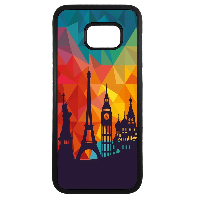 کاور طرح گردشگری کد 11054094057 مناسب برای گوشی موبایل سامسونگ galaxy s6 edge plus