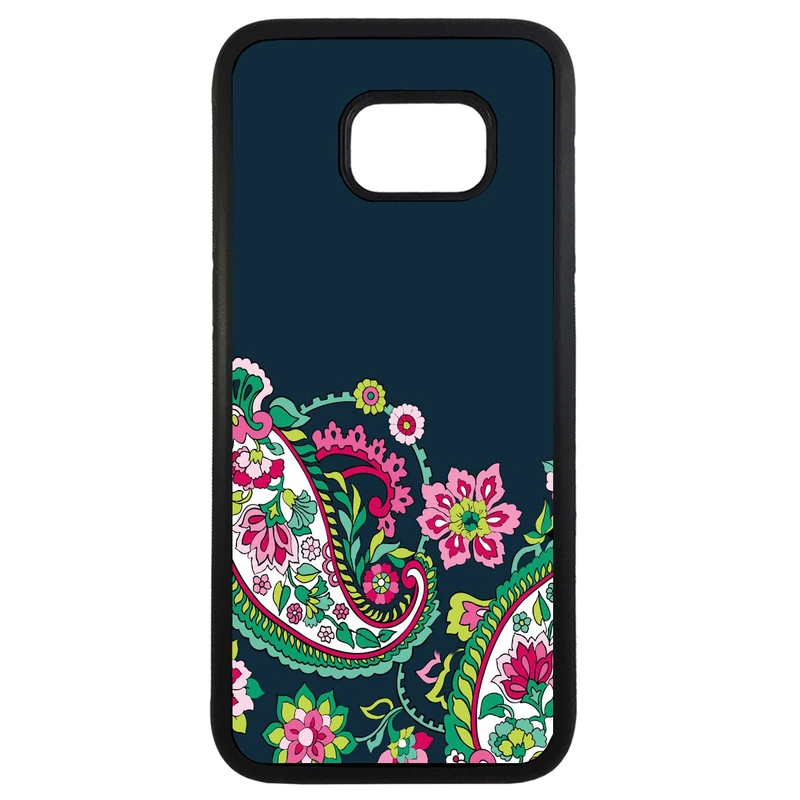 کاور طرح گل و بوته کد 11054094061 مناسب برای گوشی موبایل سامسونگ galaxy s6 edge plus