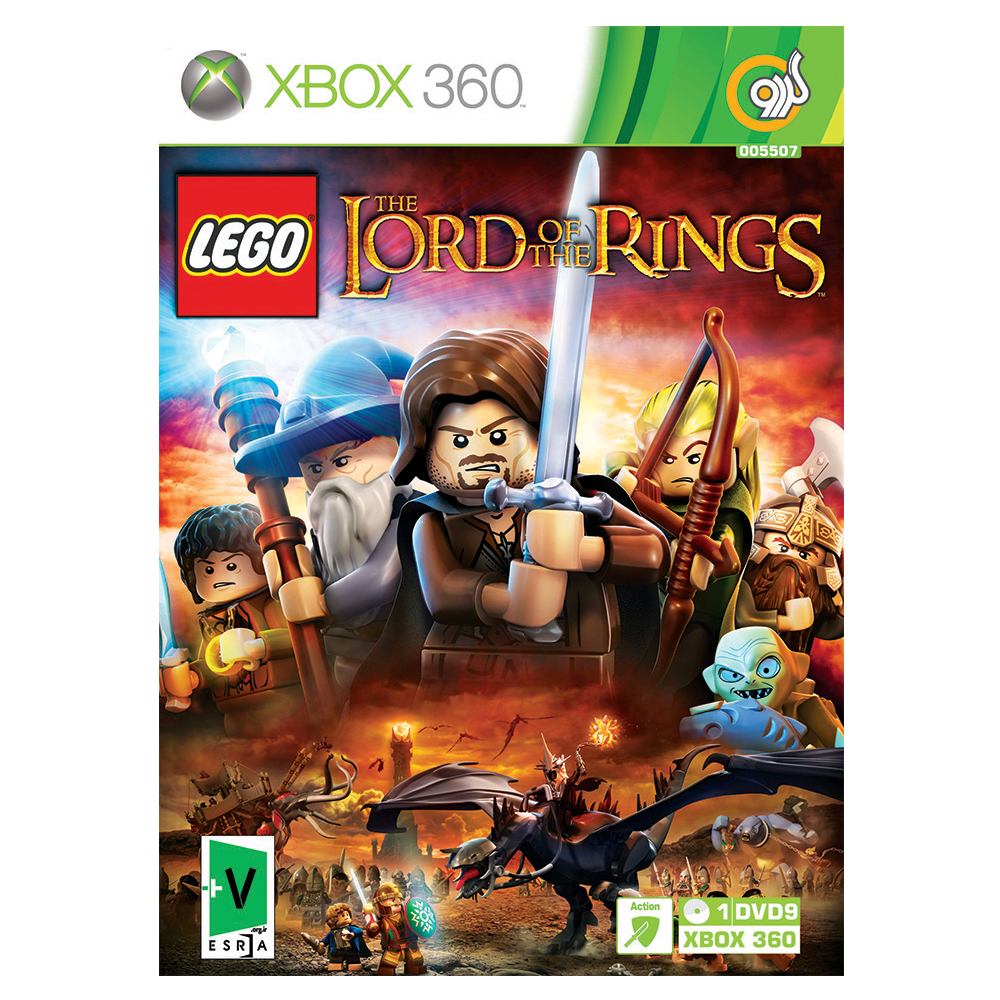 بازی Lego The Lord Of the Rings مخصوص Xbox 360 نشر گردو