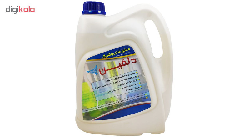محلول آنتی باکتریال آب صابون دلفین مدل D.L حجم 4000 میلی لیتر محلول آنتی باکتریال آب صابون دلفین مدل D.L حجم 4000 میلی لیتر
