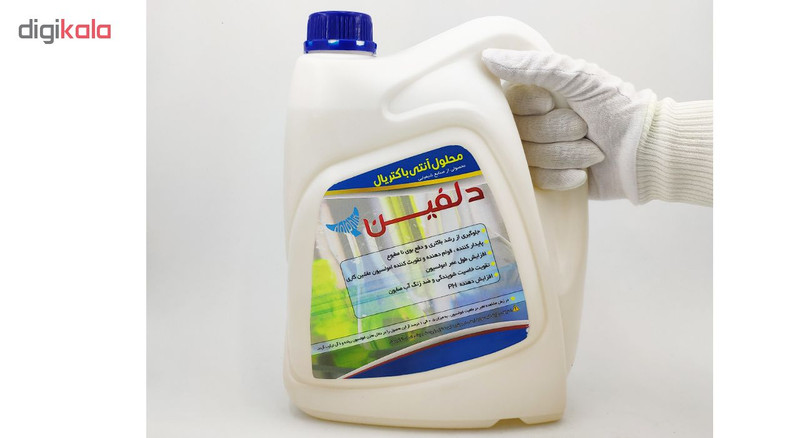 محلول آنتی باکتریال آب صابون دلفین مدل D.L حجم 4000 میلی لیتر محلول آنتی باکتریال آب صابون دلفین مدل D.L حجم 4000 میلی لیتر