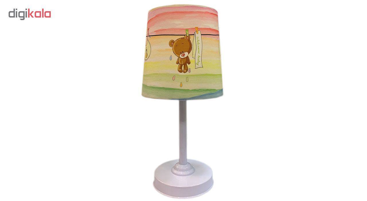 چراغ رومیزی کودک طرح خرس2 به همراه چراغ آویز