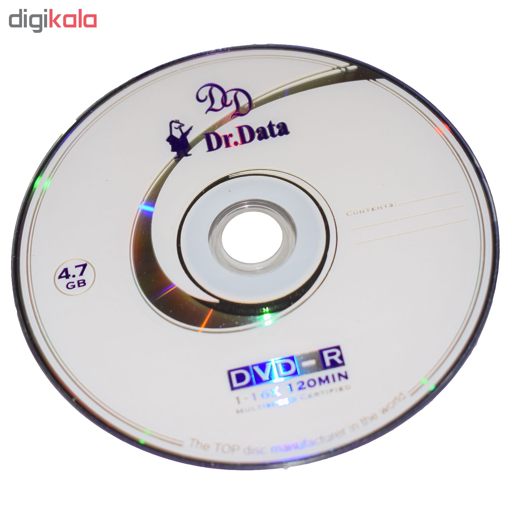 دی وی دی  خام  دکتر.دیتا  کد 9805 بسته 2 عددی