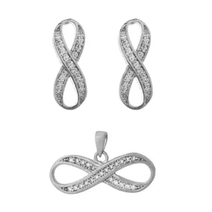 نیم ست نقره زنانه اکنو مدل OK4230