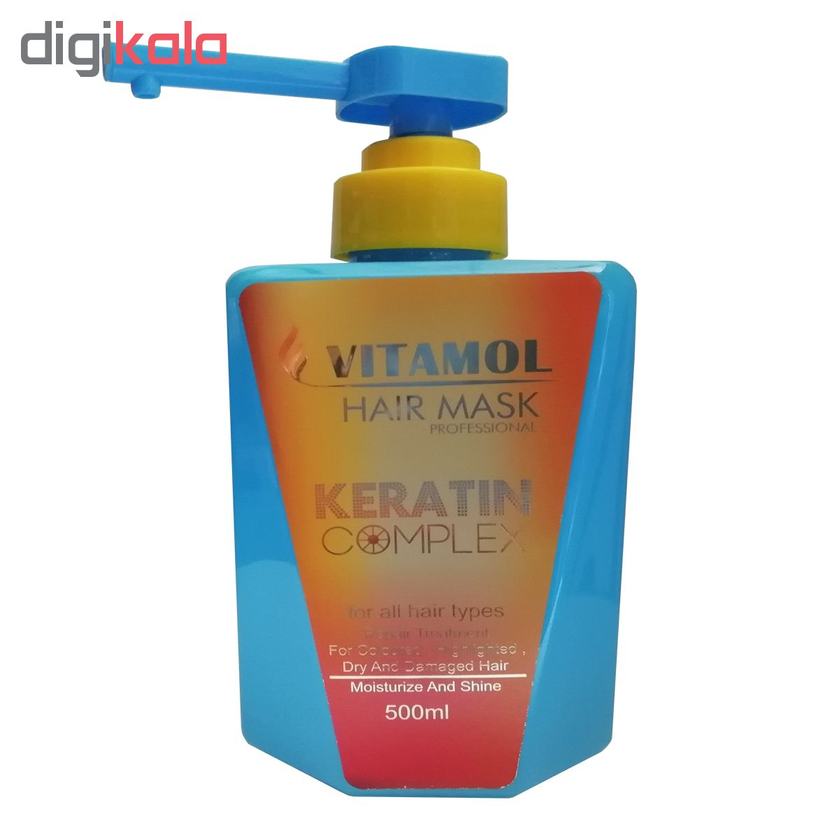 ماسک مو ویتامول مدل Keratin حجم 500 میلی لیتر