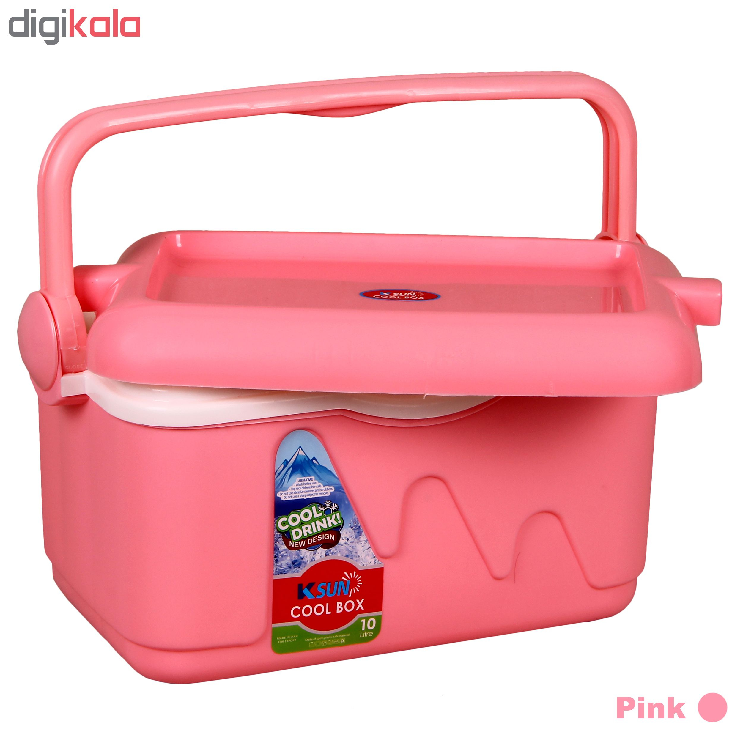 یخدان سفرى کی سان کد ٧١٠ گنجایش ۱۰ لیتر