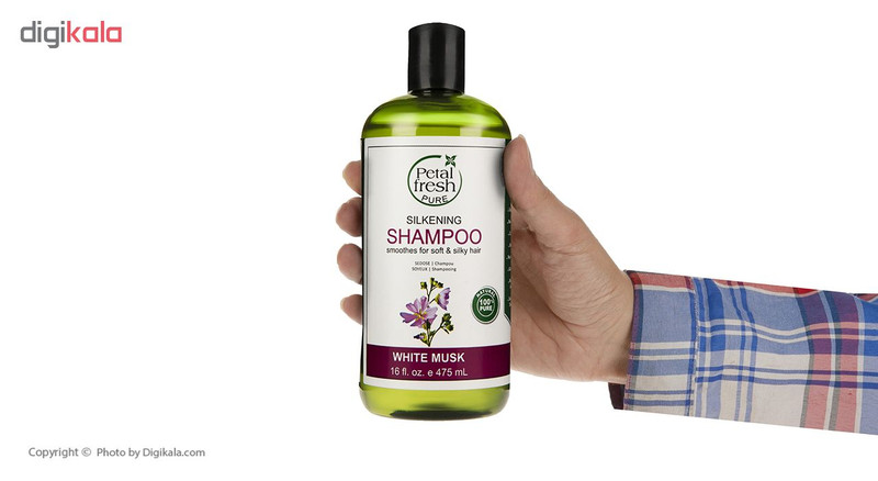 شامپو مو پتال فرش مدل White Musk حجم 475 میلی‌ لیتر