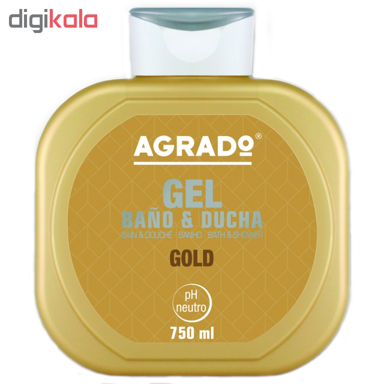 شامپو بدن آگرادو مدل Gold حجم 750 میلی لیتر شامپو بدن آگرادو مدل Gold حجم 750 میلی لیتر