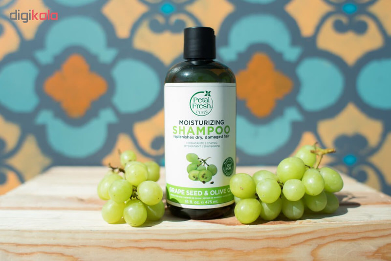 شامپو مو پتال فرش مدل Grape Seed & Olive حجم 475 میلی لیتر شامپو مو پتال فرش مدل Grape Seed & Olive حجم 475 میلی لیتر