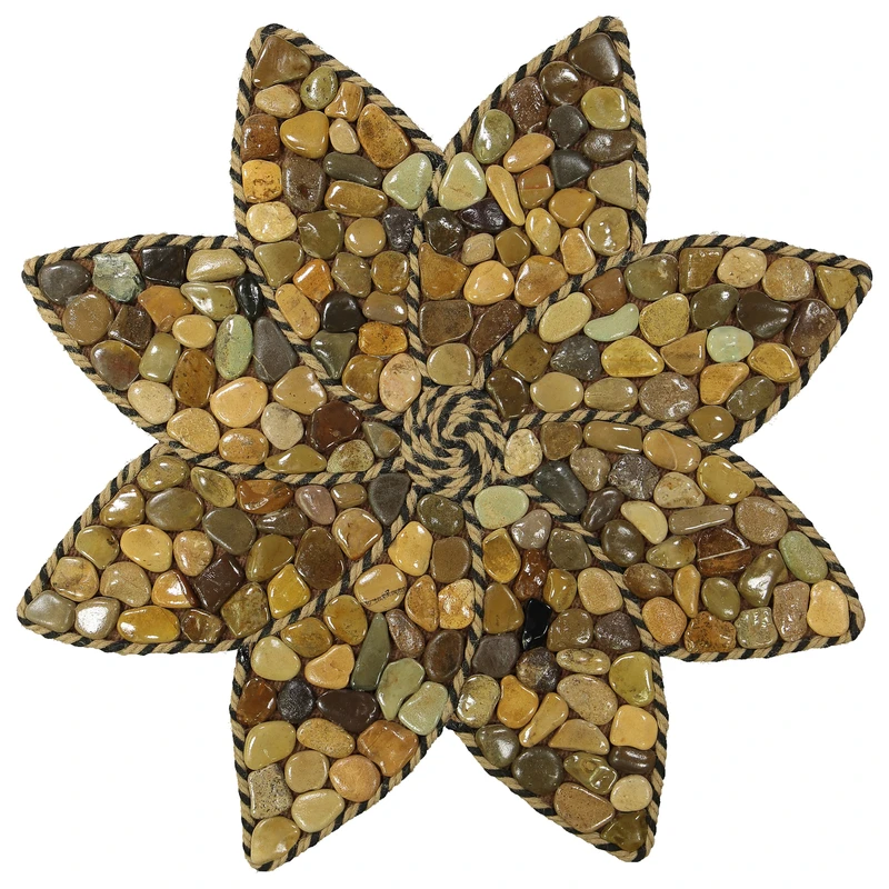 پادری طرح نیلوفر کد 121 سایز 80*80 سانتی متر