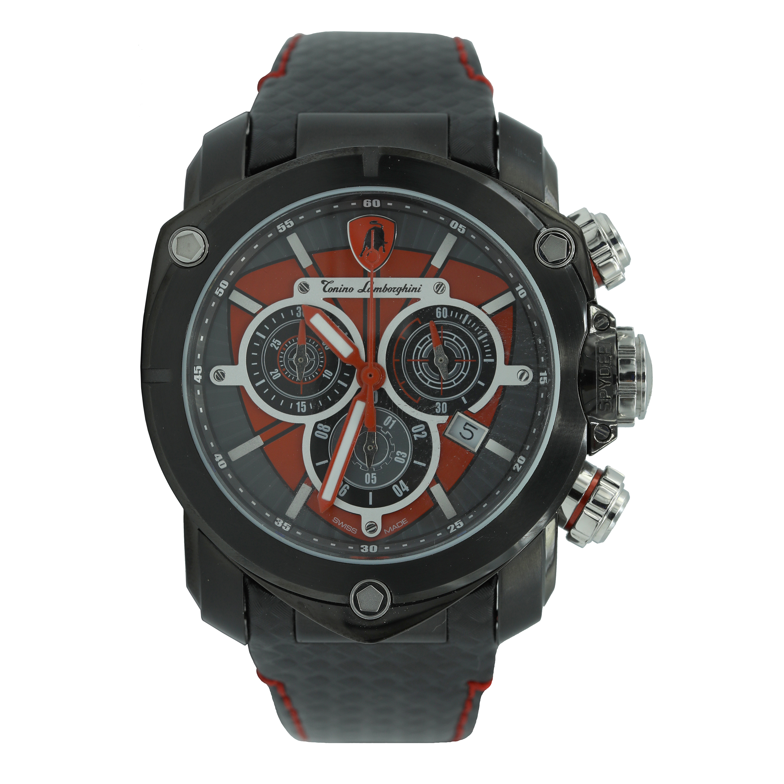 ساعت مچی عقربه ای مردانه تونینو لامبورگینی مدل SPYDER 3202