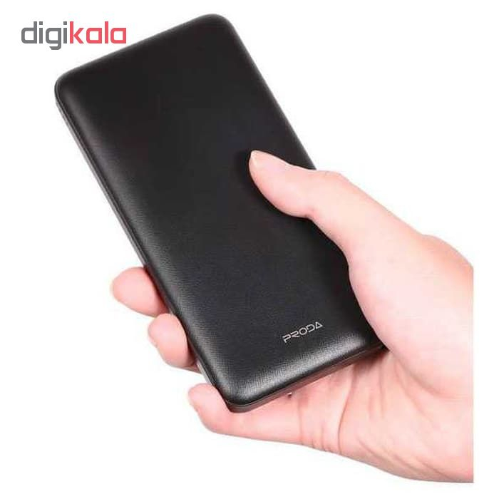 شارژر همراه  پرودا مدل PD-P12 ظرفیت 10000 میلی آمپر ساعت