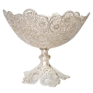 کاسه ملیله کاری مدل بته جغه کد 649