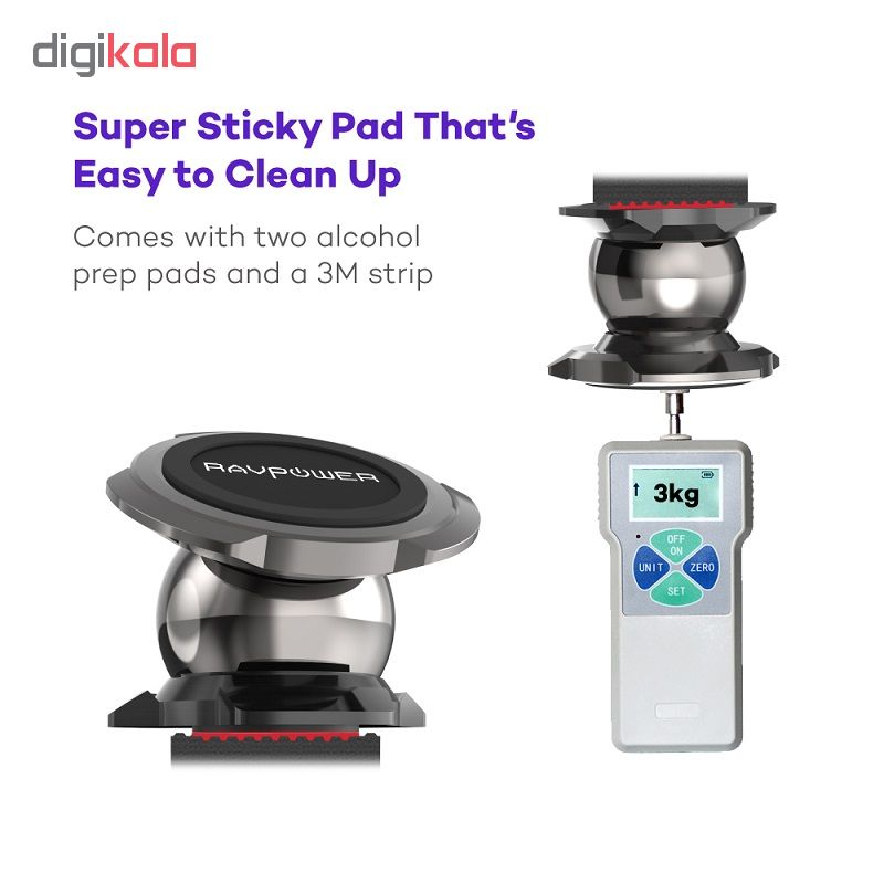 پایه نگهدارنده گوشی موبایل راوپاور مدل SH003