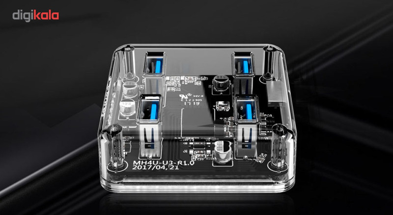 هاب USB 3.0 چهار پورت اوریکو مدل MH4U-U3-10