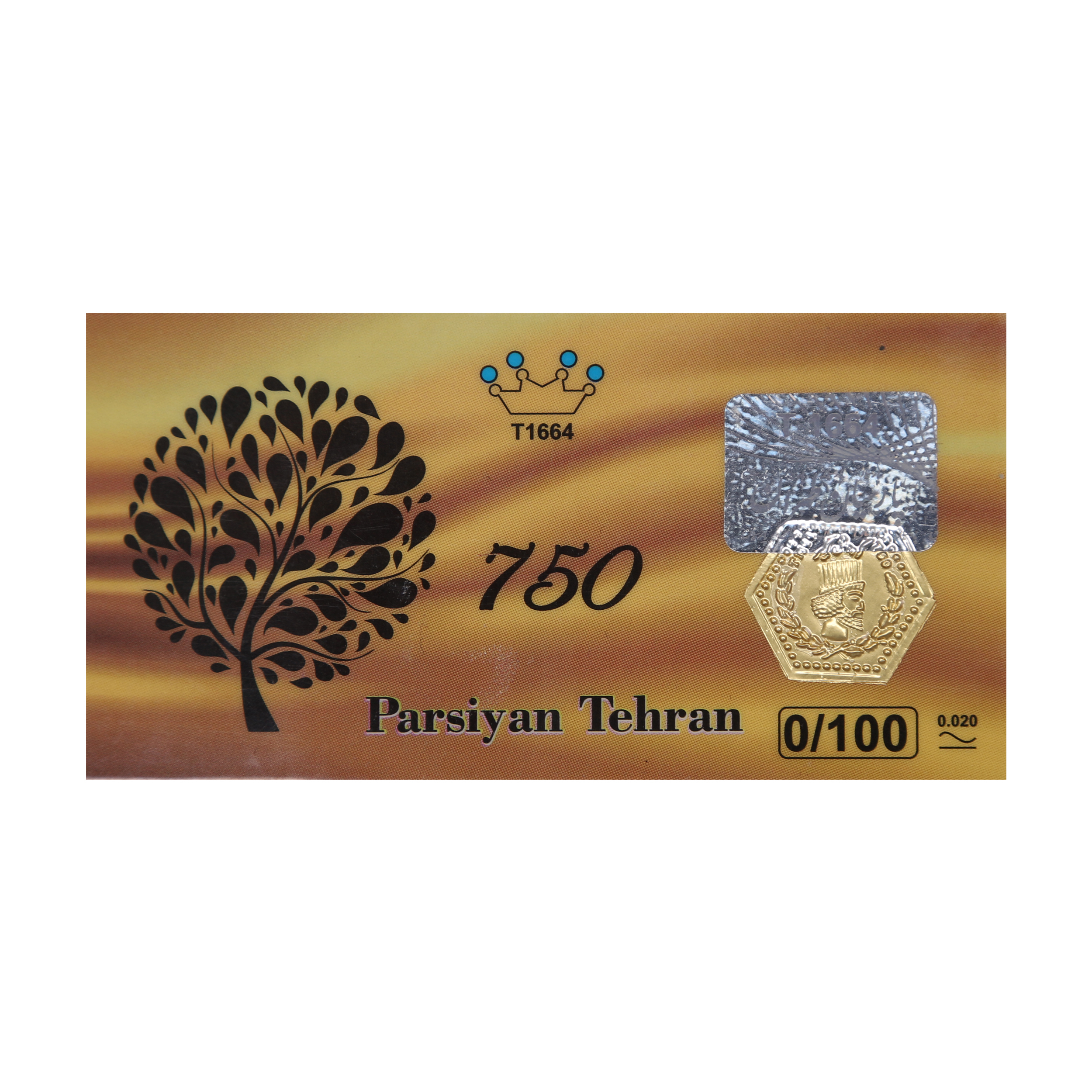 پلاک طلا 18 عیار پارسیان گوی گالری کد P100 قیمت و خرید پلاک طلا 18 عیار پارسیان گوی گالری کد P100