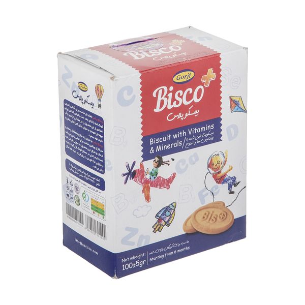 بیسکویت بیسکو پلاس گرجی وزن 100 گرم بیسکویت بیسکو پلاس گرجی وزن 100 گرم