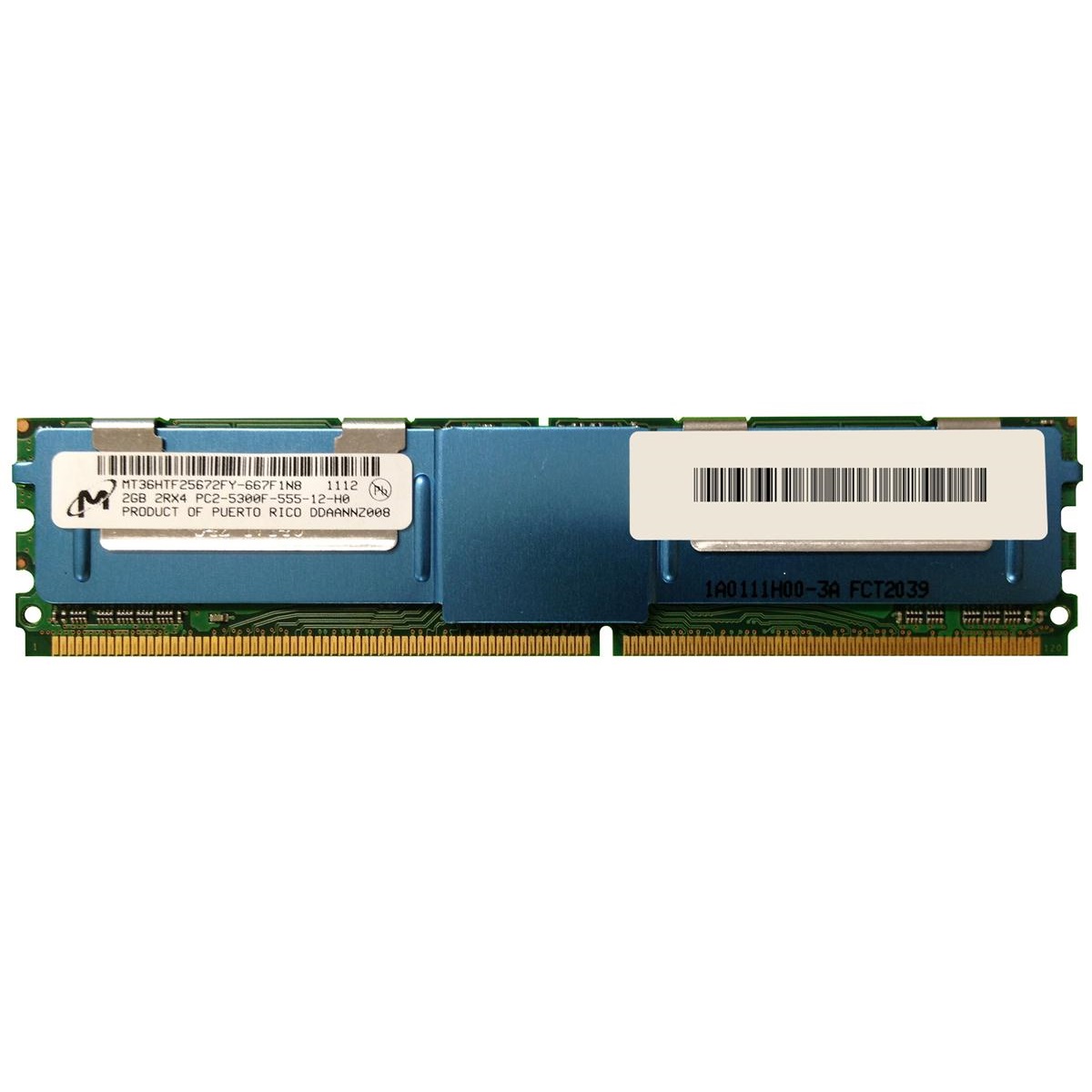 رم سرور DDR2 تک کاناله 667 مگاهرتز CL5 میکرون مدل MT36HTF25672FY-667F1N8 ظرفیت 2 گیگابایت
